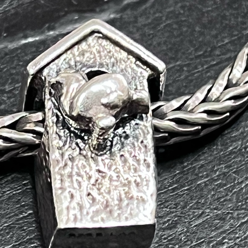 Trollbeads birdhouse.  Bead only. Bracelet not included
